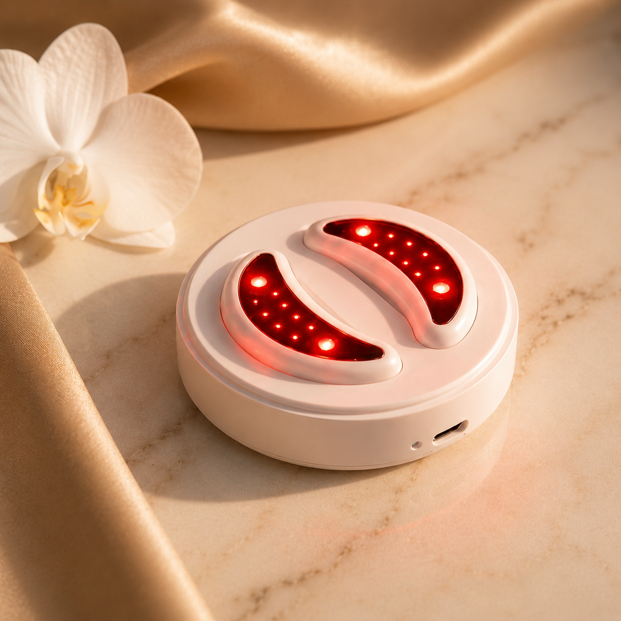 DermaPulse Red Light Eye Patches